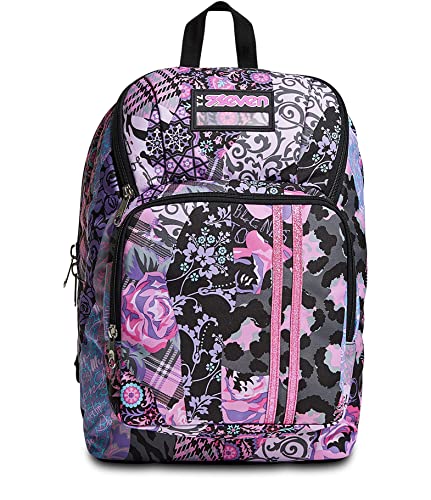 Rucksack Seven® Point Out - Roségrove Girl, Rosa, Taglia Unica, Lässig von Seven