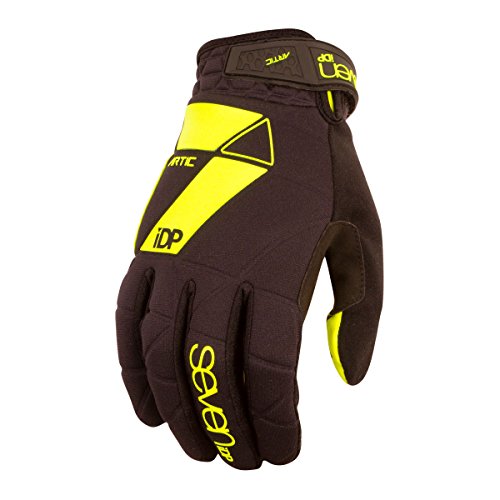Seven Artic Handschuhe Unisex XXL schwarz/gelb von Seven