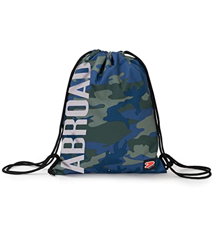 Seven The Double Backpack - Camo Royal - Sport & Freizeit Militärgrün von Seven