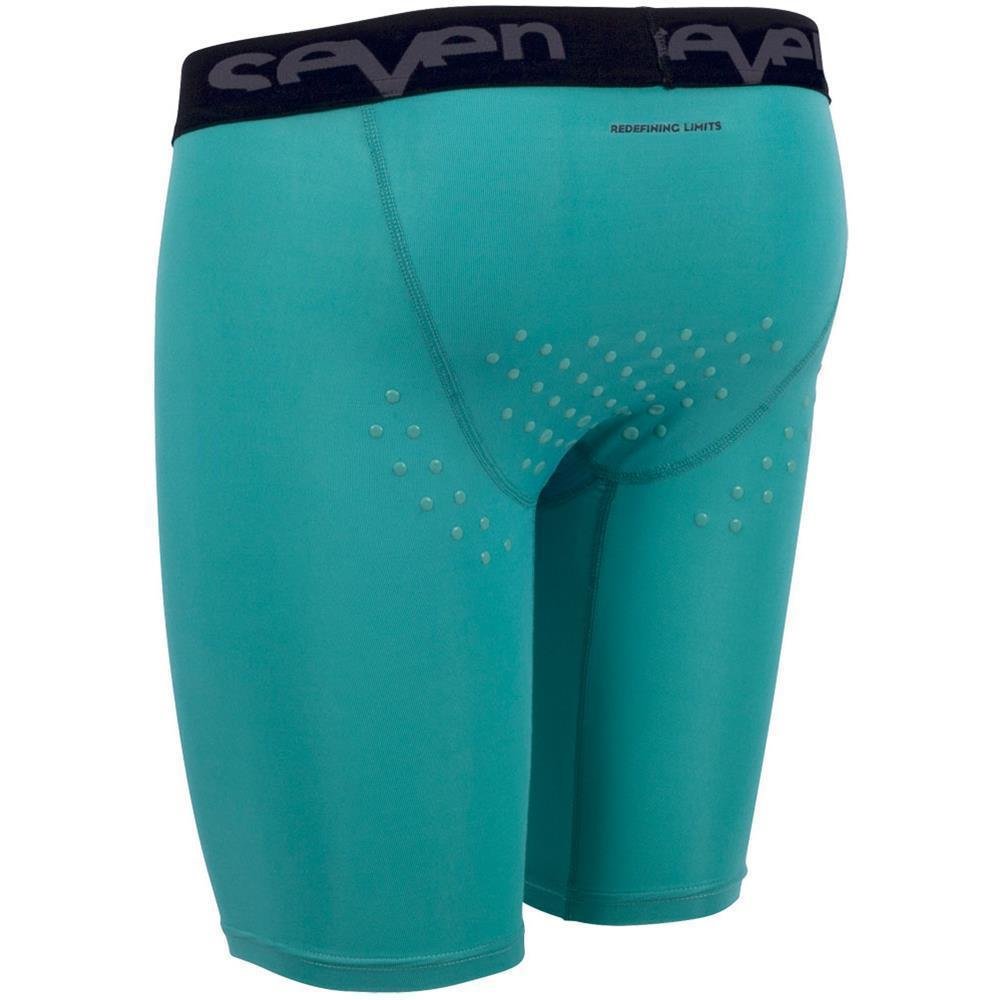 Seven Short Zero Compression black/aqua Größe: M von Seven