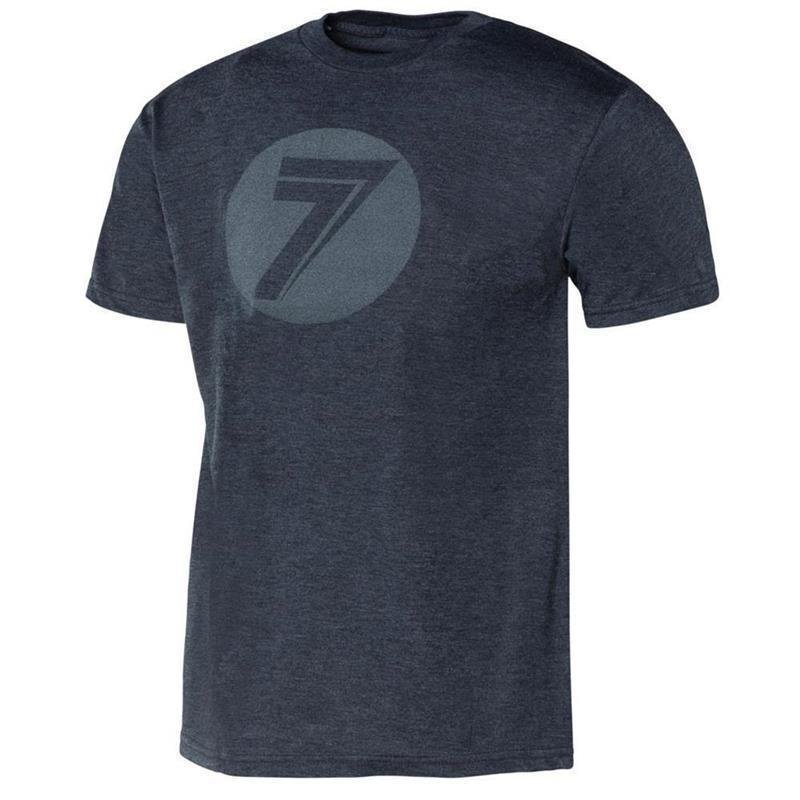 Seven T-Shirt Dot grey heather reflective Größe: L von Seven