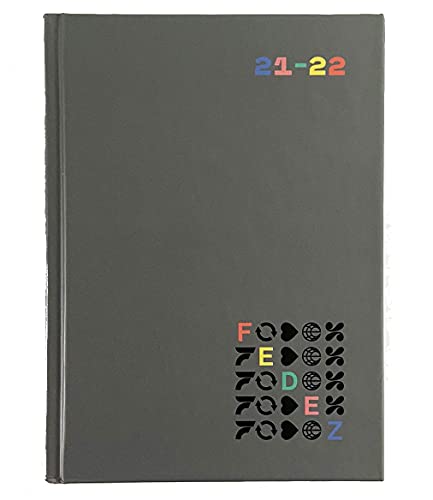 Seven Tagebuch Pocket 16 Monate Datato FEDEZ X, grau, Schule & Freizeit von Seven