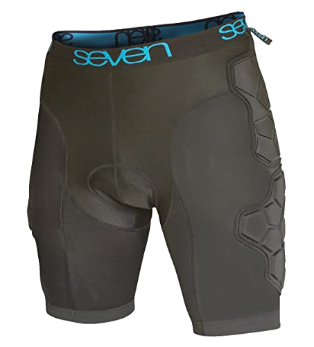 Seven Unisex – Erwachsene Flex Short Hose, schwarz-blau, S von Seven