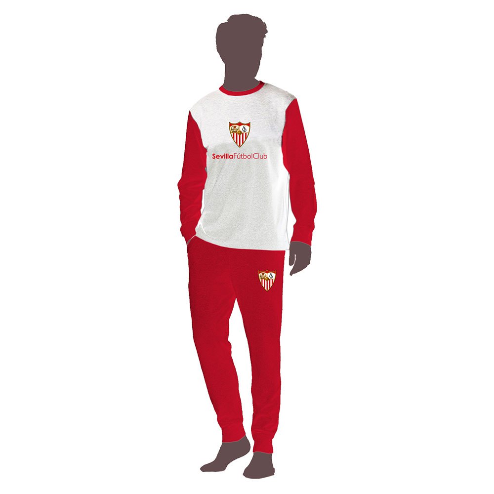 Sevilla Fc Long Sleeve Pyjama Rot XL von Sevilla Fc