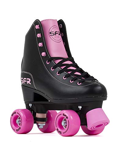 SFR Skates SFR Figure Skates Unisex Kinder, Jugend, Schwarz/Pink, 34 von SFR