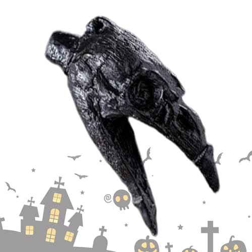 Sghtil Todespfeife, Todespfeife - Starkes Ornament mit Todespfeife im Rabenschnabel, Kriegspfeife mit Sound für moderne Anwendungen von Sghtil