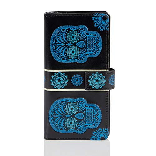 Mädchen Geldbeutel Portmonaise Designs: SM Shagwear Portemonnaie Geldbörse für junge Damen Schmetterling Oase Rosa/ Butterfly Oasis