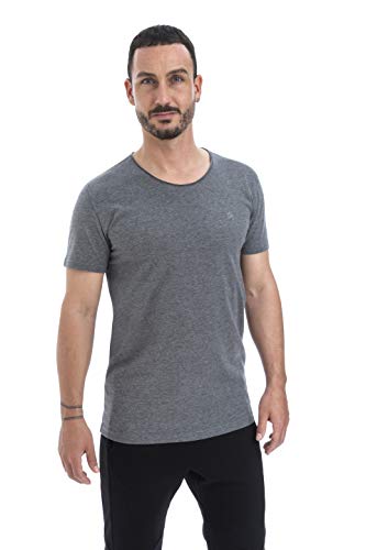 Shambhala Barcelona T-Shirt Basic, Herren, Grau, Medium von Shambhala Barcelona