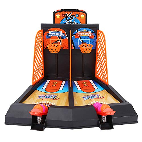 Desktop-Basketball-Spiel, Basketball-Schießspiel Tabletop-Spiel Desktop-Basketball-Spielzeug-Set Eltern-Kind-Interaktionsspielzeug für Erwachsene Kinder, Schreibtischspiele für von Shanrya