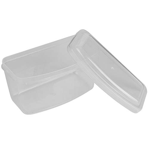Tragbare 2 Stück PP-Kunststoff-Aufbewahrungsbox, Schwimmbrillen-Box, für PP-Schwimmbrillen, Schwimmbrillen, Tauchen(transparent) von Shanrya