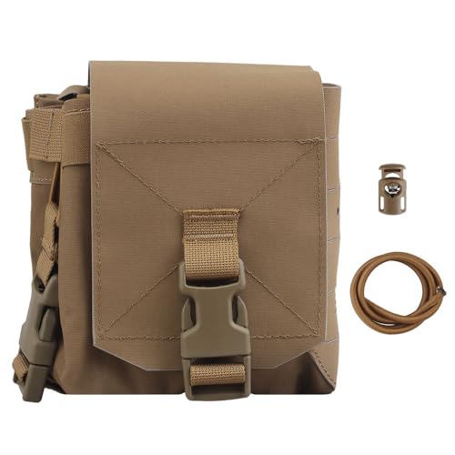 Multifunktionelle große Sub Pouch/Tactical MOLLE GP Admin Pouch Walkie Talkie Carry Magazine Pouch Utility Bag Jagdweste Zubehör von Shanyingquan