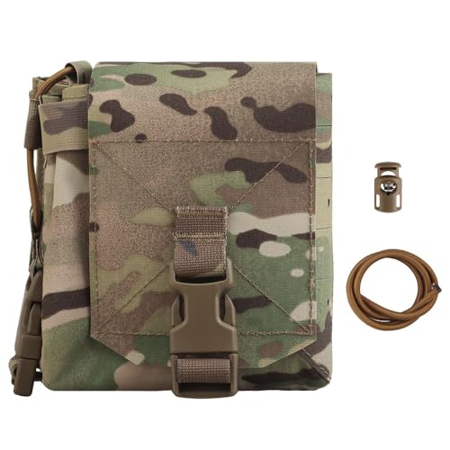 Multifunktionelle große Sub Pouch/Tactical MOLLE GP Admin Pouch Walkie Talkie Carry Magazine Pouch Utility Bag Jagdweste Zubehör von Shanyingquan