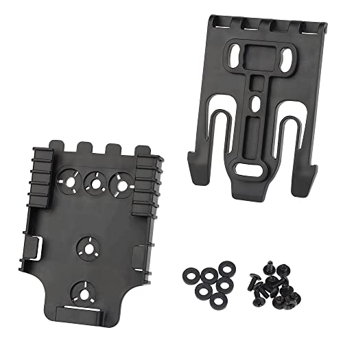 Tactical Quick Release Buckle Kit , QSL für die Jagd Pistole Quick Pull Gun Holster Adapter Base Zubehör von Shanyingquan