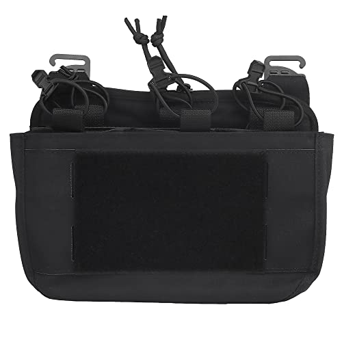 Tactical Triple Magazin Molle Pouch mit Utility Pouch Placard Chest Rig Bag mit Hoop&Loop von Shanyingquan