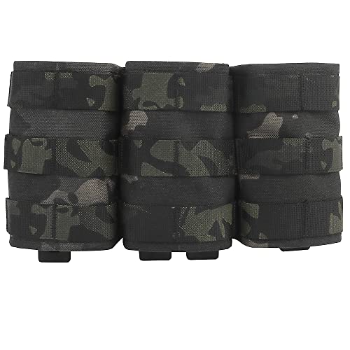 Triple Tall 5.56 Molle Mag Pouch für Tactical Chest Rig mit Quick Release Inset Set von Shanyingquan