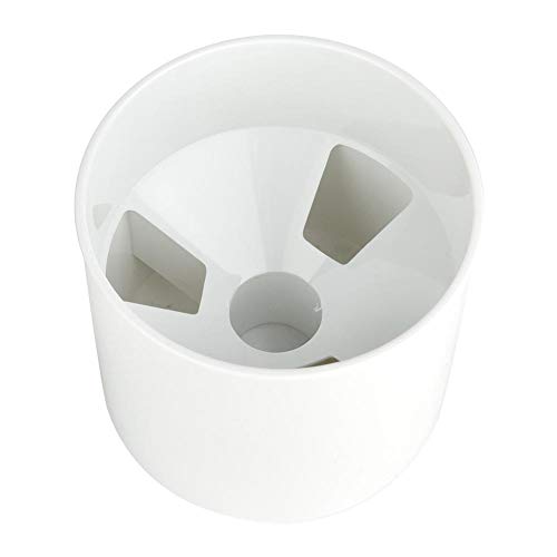 Sharainn Golf Hole Cup, 10,8 * 10 * 2,7 cm Weißer Kunststoff Golf Hole Cup Golfübungshilfen Putting für Golfübungen und Golfergeschenke von Sharainn