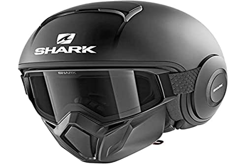 Shark Herren Nc Motorrad Helm, Weiß, M (57/58) von Shark