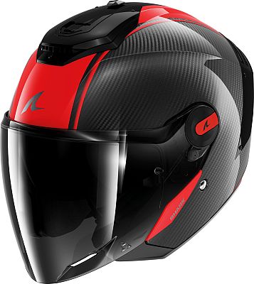 Shark RS Jet Carbon Skin, Jethelm - Schwarz/Grau - XXL von Shark