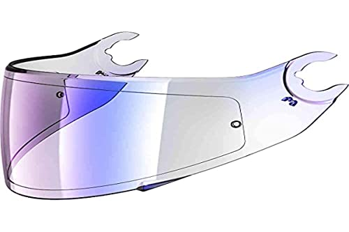 Shark Skwal/Spartan Irid.Metallvisier zertifiziert für den Straßenverkehr (hellblau) von Shark