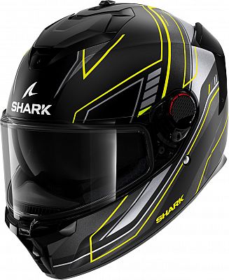 Shark Spartan GT Pro Toryan, Integralhelm - Matt Schwarz/Gelb/Dunkelgrau - XXL von Shark