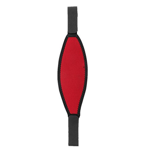 Sharplace Neopren Maskenband Neoprenüberzug, Rot von Sharplace