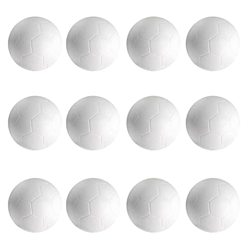 Sharplace 12 Tischfussball Bälle 32mm Weiß von Sharplace