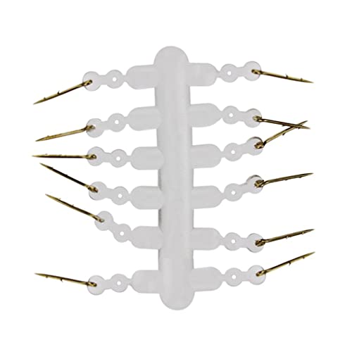 Sharplace 2X 12er Pack Köderspieße mit Silikagel für Karpfen Angelhaken von Sharplace