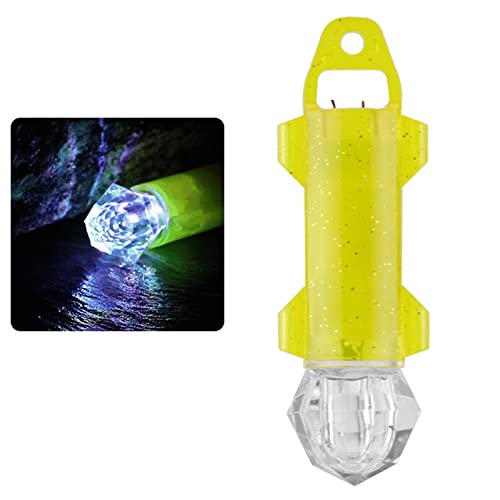 Sharplace 2X Angelköder LED Nachtglühen Unterwasser Attract Lampe Angelköder Süßwasser Salzwasser Attracting Lampe von Sharplace