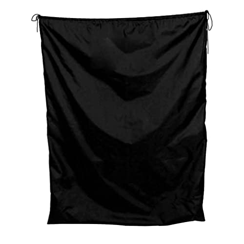 Sharplace Große Kapazität Tasche Wasserdichter Kordelzug Aufbewahrungsbeutel Sack, Schwarz 110x140cm, 110 x 140 cm von Sharplace