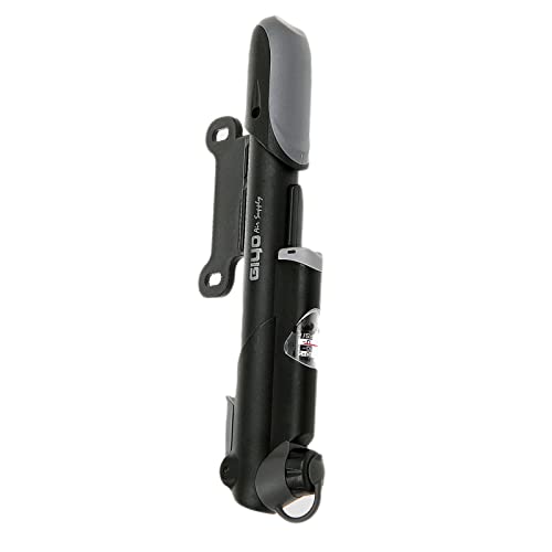 Sharplace Mini Fahrrad Luftpumpe Leichtes Manometer Hand Inflator für MTB, 41S von Sharplace
