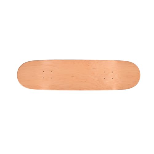 Sharplace Skateboard-Deck aus Holz, leichtes Deck, DIY-Bemalung, unbemaltes Double-Tail-Skateboard, Kinder-DIY-Skateboard für Mädchen und Jungen, E von Sharplace