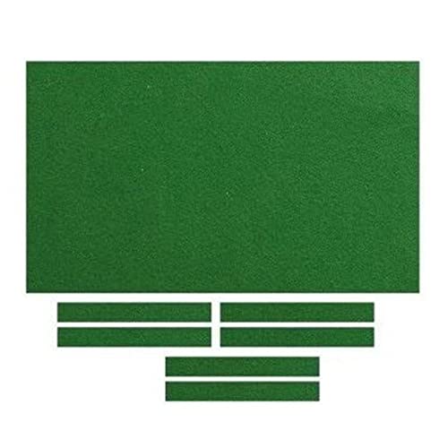 Sharplace Wollmischung Billardtuch Billardtisch Filz für 7' 8' 9' Billardtisch Pre-Cut Bed & Rails, 7ft Grün von Sharplace