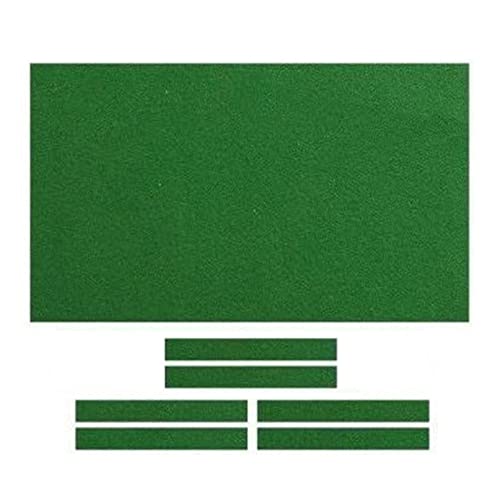 Sharplace Wollmischung Billardtuch Billardtisch Filz für 7' 8' 9' Billardtisch Pre-Cut Bed & Rails, 8ft Grün von Sharplace
