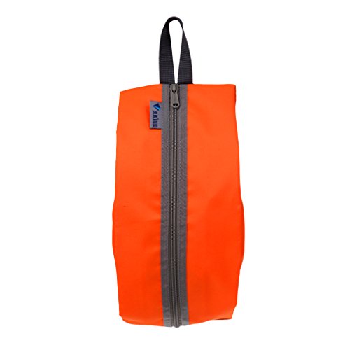 Sharplace wasserdichte Schuhtasche Schuhbeutel mit Tragegriff Reisegepäck Organizer Set, für Reisen, Outdoor Sport (), Orange von Sharplace