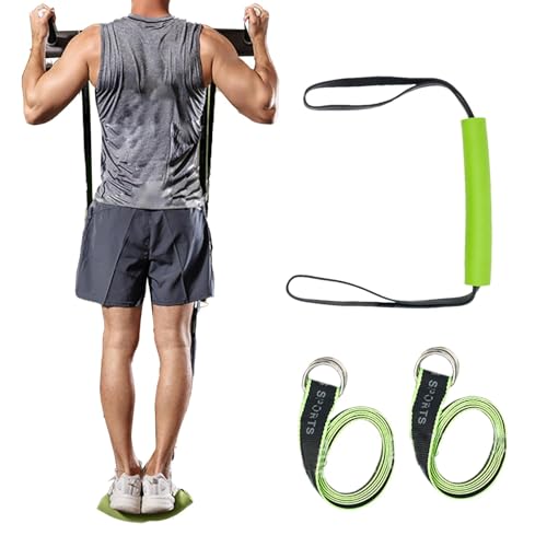 Shenrongtong Klimmzughilfe-Band,Klimmzug-Hilfsbänder - Höhenverstellbare Trainingsbänder - Klimmzugbänder für Muskeltraining, Körperformung und Fitness von Shenrongtong