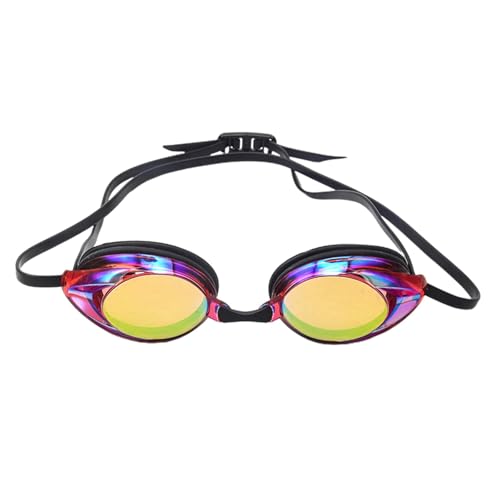 Shenrongtong Schwimmbrille | Verspiegelte Anti-Beschlag-Poolbrille für Erwachsene, Schwimmausrüstung mit klarer Polycarbonat-Linse für Schwimmbegeisterte, Profis von Shenrongtong