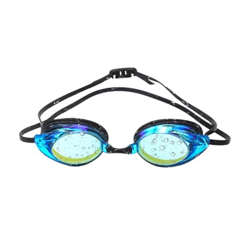 Shenrongtong Schwimmbrille | Verspiegelte Anti-Beschlag-Poolbrille für Erwachsene – Schwimmartikel für Erwachsene, Schwimmausrüstung mit klarer Polycarbonat-Linse für Schwimmbegeisterte, Profis von Shenrongtong