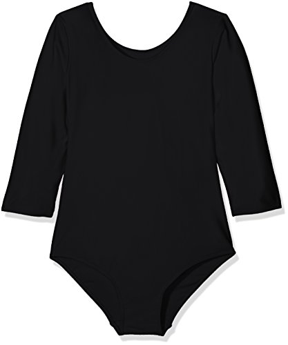 Shepa Mädchen Kinder 3/4 Arm Gymnastikanzug Ballettanzug 146 schwarz von Shepa