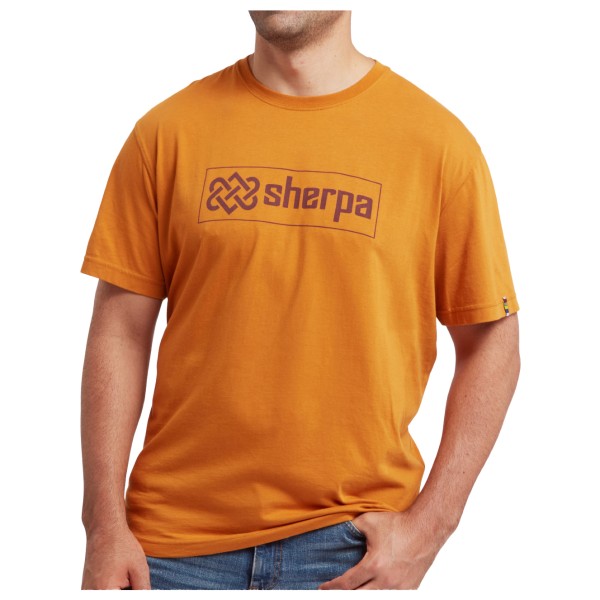 Sherpa - Sokaa Tee - T-Shirt Gr L orange von Sherpa
