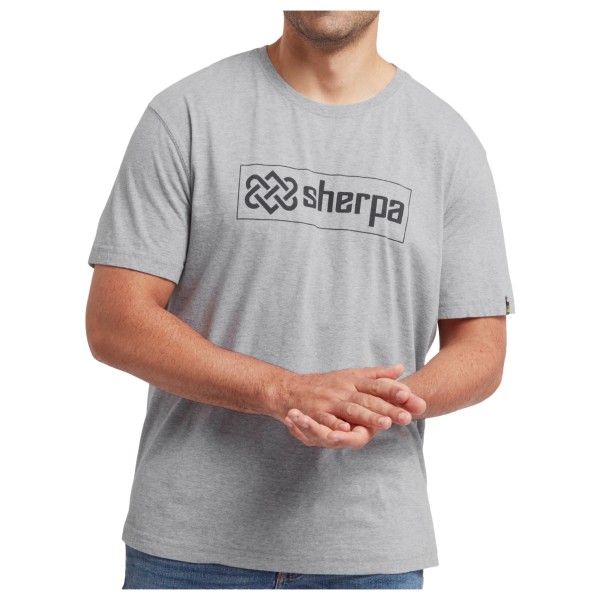Sherpa - Sokaa Tee - T-Shirt Gr M grau von Sherpa