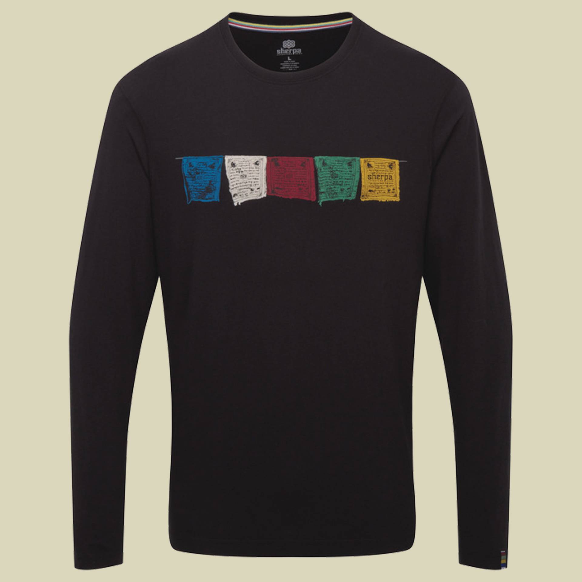 Tarcho Long Sleeve Tee Men Größe XL Farbe black von Sherpa