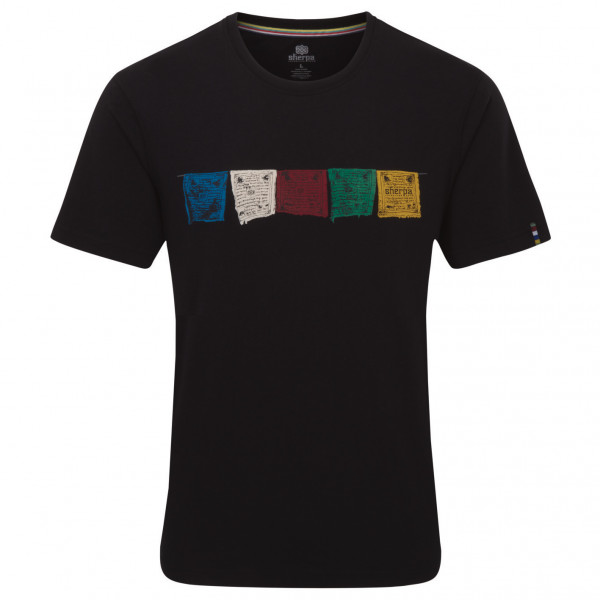 Sherpa - Tarcho Tee - T-Shirt Gr M schwarz von Sherpa