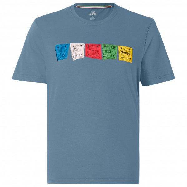 Sherpa - Tarcho Tee - T-Shirt Gr S blau von Sherpa