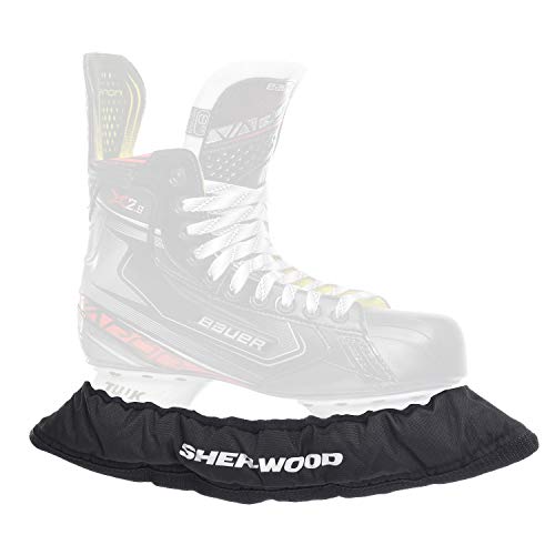 SHER-WOOD - Senior Pro Eishockey elastische Kufenstrümpfe für Eishockey- & Schlittschuhe, 2 Stück, schwarz SHER-WOOD - Senior Pro Eishockey elastische Kufenstrümpfe für Eishockey- & Schlittschuhe, 2 Stück, schwarz von Sherwood