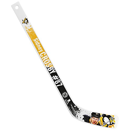 Sher-Wood NHL Pittsburgh Penguins Sidney Crosby Mini Player Plastic Stick von Sherwood