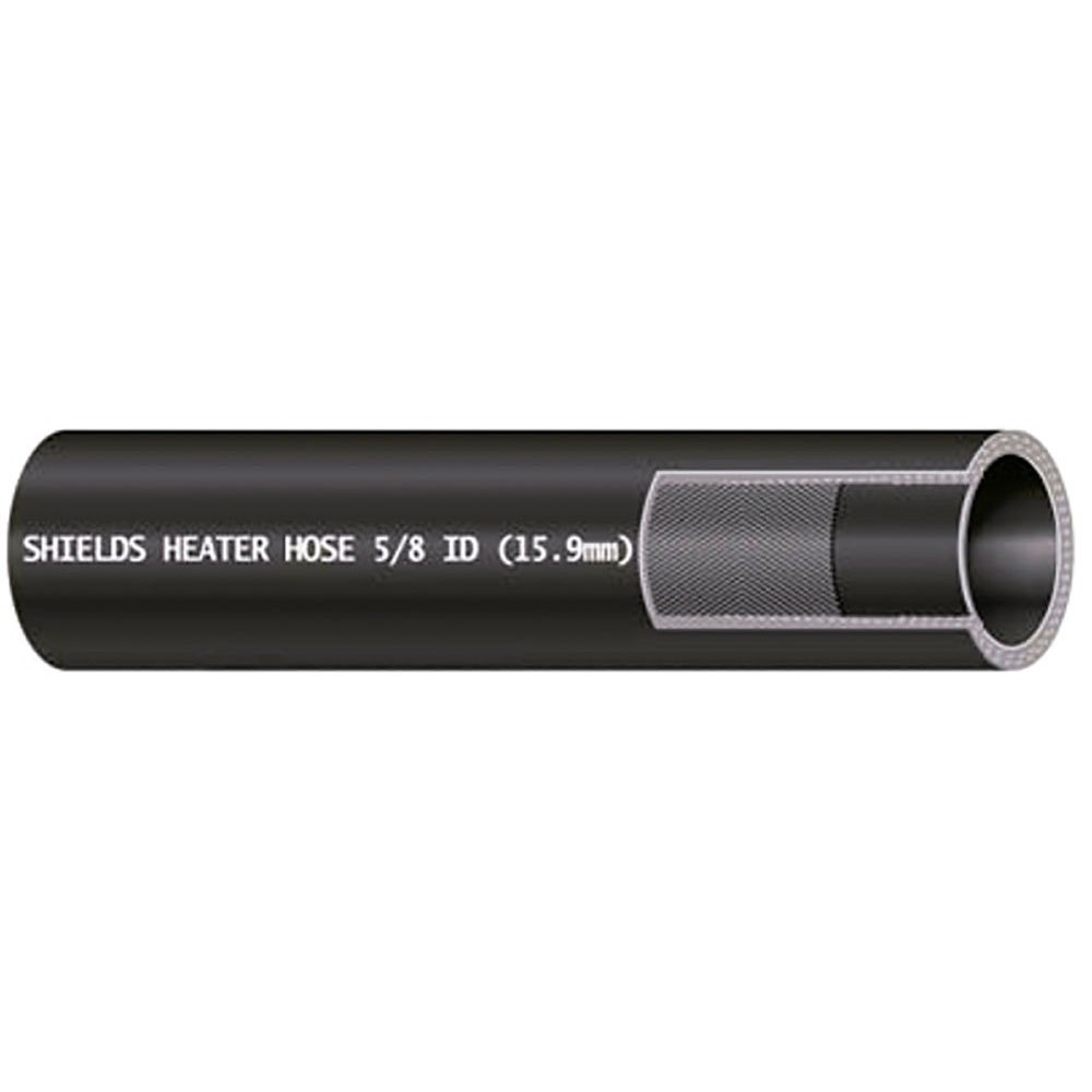 Shields Heavy-duty Series 1350 Engine Water Hose Silber 1.58 cm von Shields