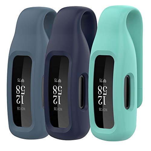 Shieranlee (3-Pack Armband kompatibel mit Fitbit Inspire 3 Armband weiches Silikon, klassisches Ersatzarmband für Fitbit Inspire 2 & Fitbit ace 3 Armband von Shieranlee