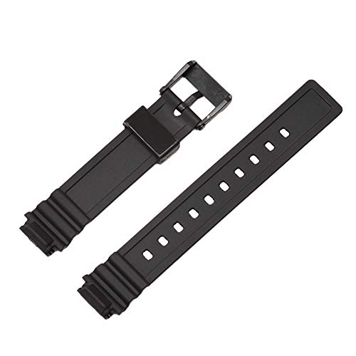 Shieranlee 14mm Diving Sport Armband Kompatibel mit Casio LRW-200H Rubber Replacement Watch Smart Bracelet Strap Accessories for Women von Shieranlee