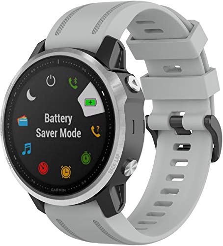 Shieranlee Fenix 7s Armband,20mm Breite Silikon Quick-Fit Uhrenarmband für Garmin Fenix 7S/Fenix 5S Plus/Fenix 6S Pro/Fenix 7S/Fenix 7S Solar/Fenix 7S Sapphire Solar von Shieranlee