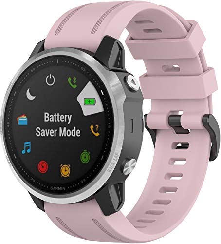 Shieranlee Fenix 7s Armband,20mm Breite Silikon Quick-Fit Uhrenarmband für Garmin Fenix 7S/Fenix 5S Plus/Fenix 6S Pro/Fenix 7S/Fenix 7S Solar/Fenix 7S Sapphire Solar von Shieranlee